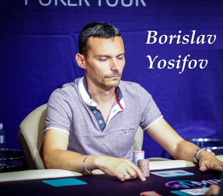 Borislav Yosifov at MPNPT2018 Sunny Beach Main Event